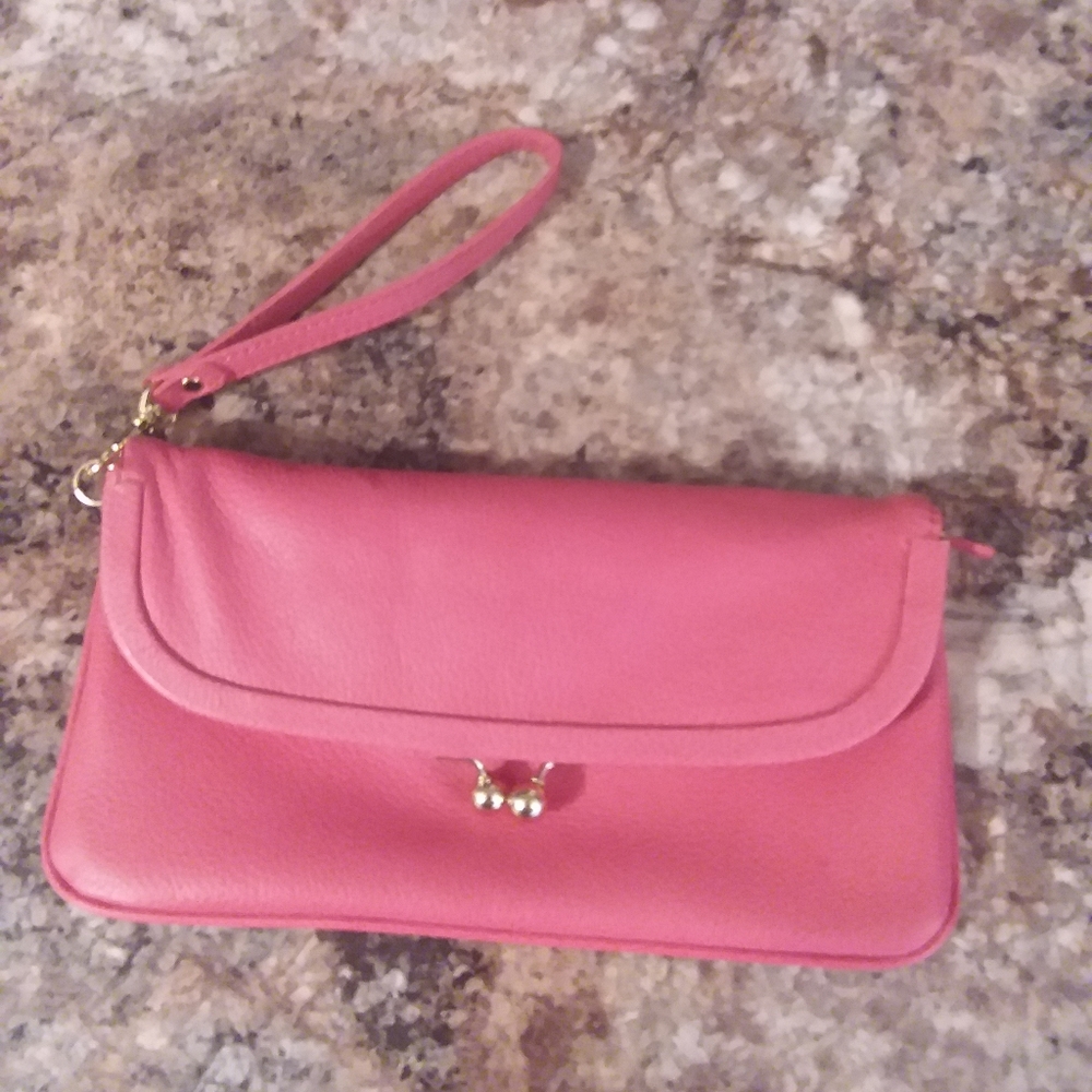 Talbots Leather Wristlet